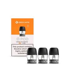Résistances & Pods – GEEKVAPE – Q 3ML 0.8Ω Cartridge (12-18W)