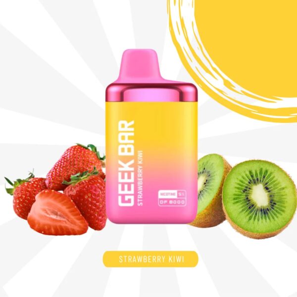 Geek Bar 5_ 8000 Puffs STRAWBERRY KIWI