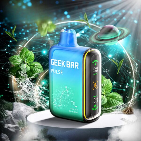 Geek Bar Pulse 5_ 15000 Puffs BLUE MINT