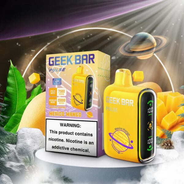 Geek Bar Pulse 5_ 15000 Puffs MEXICO MANGO