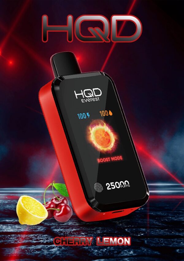 HQD EVEREST 25000 Puffs 5_ CHERRY LEMON
