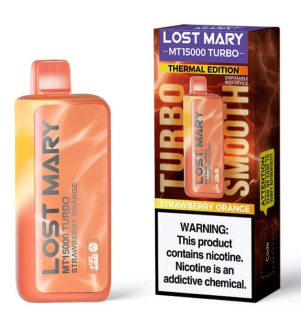 Lost Mary MT15000 Puffs 5_ Strawberry ORANGE