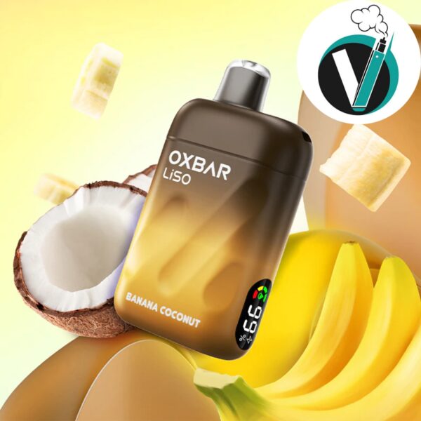 Oxbar Liso 28000 Puffs 5_ Banana Coconut
