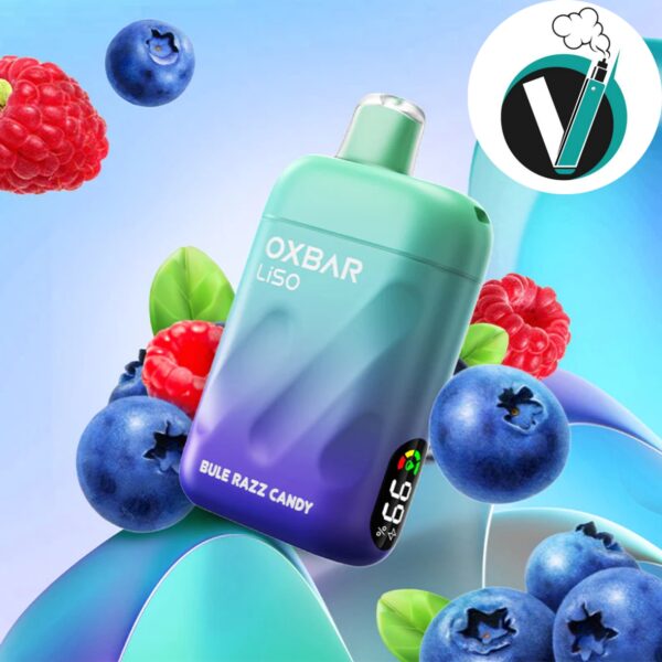 Oxbar Liso 28000 Puffs 5_ Blue Razz Candy