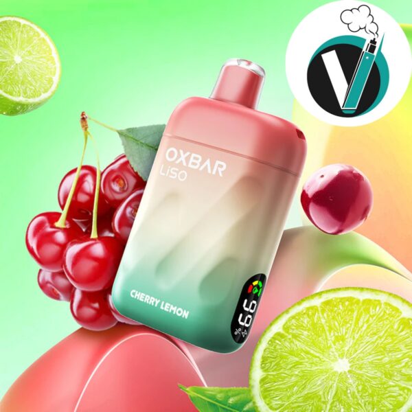 Oxbar Liso 28000 Puffs 5_ Cherry Lemon
