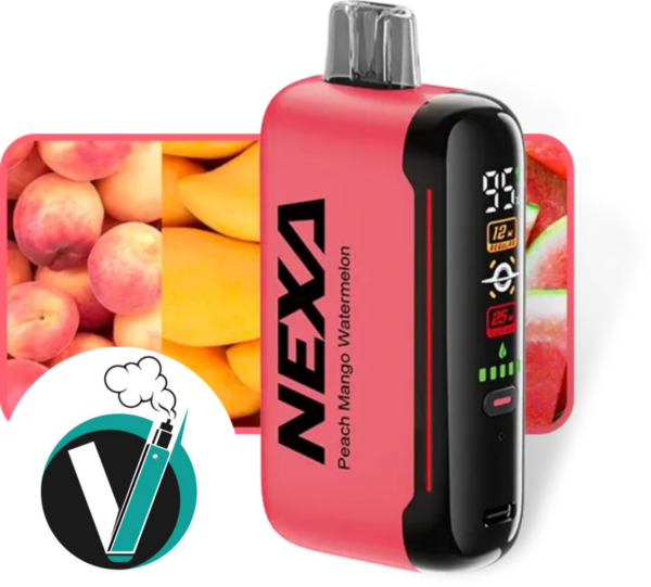 Peach Mango Watermelon - DRAGBAR Nexa 20000 Puffs 5_