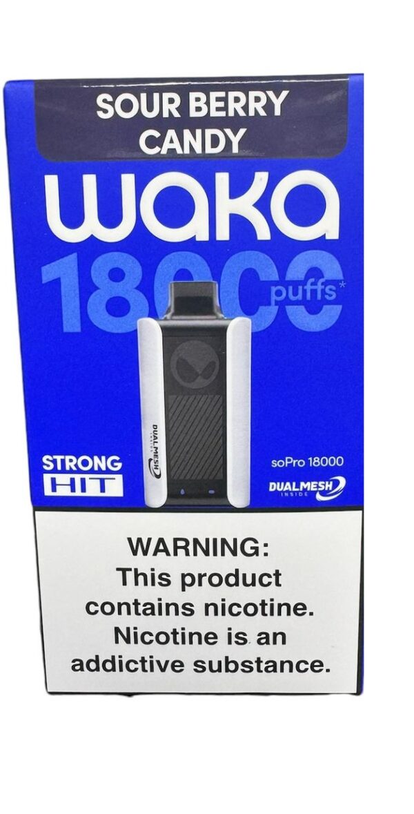 SOUR BERRY CANDY WAKA soPro 18000 Puffs 5_