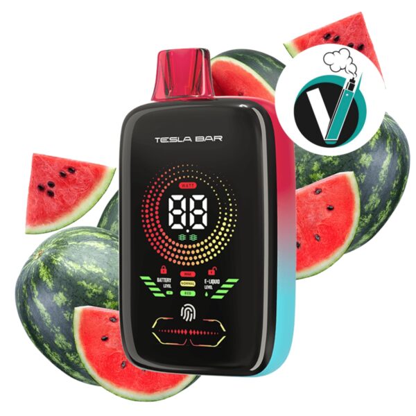 Tesla Bar XT 25000 Puffs 5_ Watermelon Ice
