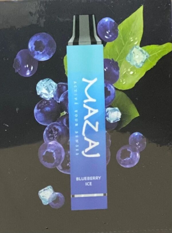 mazaj 3000 puffs blueberry ice